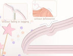 Velvet Baby Hangers, Kids Hangers with Clips for Toddler & Infant Clothes - Image 5