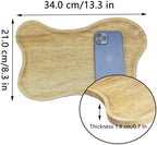 Cloud Shape 100% Natural Travertine Tray Luxury Travertine Vanity Organizer for Bathroom Kitchen Counter, Decorative Tray for Dresser Home Décor, 13.3x8.3x0.7 inches - Image 6