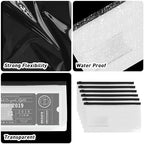 Clear Plastic Envelopes 100 Pcs Zipper Pouches Label Pocket - Image 4