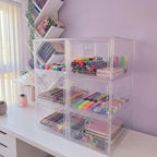 10 Shelf Weekly Clothes Organizer for Kids, Clear Drawer Bins - Image 6