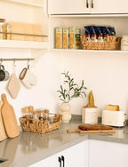 StorageWorks Pantry Baskets for Organizing, Storage Baskets, Water Hyacinth - Image 5