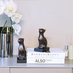 Newman House Studio Cat Bookends - 2.8 LBS Decorative Book Ends for Shelf - Image 2