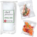 Chef Preserve Reusable Vacuum Sealer Bags for Food - 30 BPA-Free Small (8 x 10 in) Food Storage Bags, Freezer, Microwave - Odor-Resistant, Leak-Proof - Compatible with Chef Preserve Vacuum Sealers by ChefPreserve