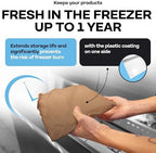 Brown Freezer Paper Roll 24" x 1800" (150 feet) - USA-made, IDL Packaging - Image 3