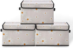 Stackable Clothes Storage Bins with Lids 3 Pack by BestSellers