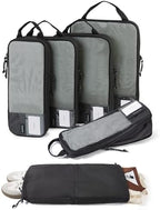 BAGSMART Compression Packing Cubes for Travel Essentials by BAGSMART