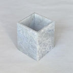 Natural Marble Stone Square Storage Container Empty Vessel Holder Cup for Candle/Pens/Sundries items (Blue Crystal Marble) - Image 7