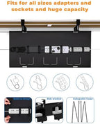 36 inch Cable Management, No Drill Under Desk Cable Management Tray - Image 5