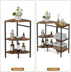 CADUKE Pedestal Sink Storage, 2 Pack Bathroom Under Vanity Storage Shelf - Image 5