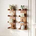 HOOBRO Floating Wall Shelves with LED Lights, Floating Shelf Wall Mounted - Image 6