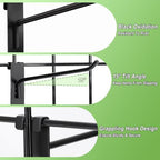 60 Pcs Gridwall Hooks, 10 Inch Grid Wall Hook Display for Gridwall Panels - Image 3