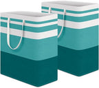 HomeHacks 2 Pack Large Laundry Baskets, Laundry Hampers Bags (Green 100Lx2) by HomeHacks