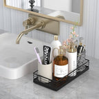 Toilet Paper Basket 2 Pack, 13 Inch Toilet Tank Basket with Handles, Black - Image 5