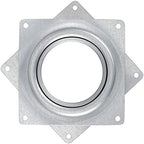 25 Pack 4 Inch Lazy Susan Hardware Kit, Zinc-Plated Swivel Plate, Square Rotating Bearing Turntable for Serving Trays, Kitchen Storage Racks, Craft Project - Image 4