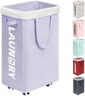 Goodpcik 75L Rolling Laundry Hamper with Wheels, Laundry Hamper for Dorm by Goodpick