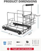 Bulado Pull Out Trash Can Under Cabinet, Supports 125 lbs, Bin Not Included - Image 3