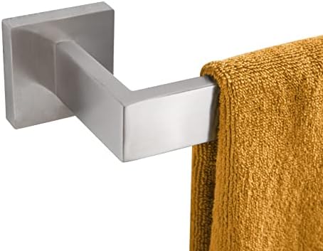 KOKOSIRI 24-Inch Single Towel Bar, Bathroom Kitchen Towel Holder, Wall Mounted SUS304 Stainless Steel Towel Rack, Brushed Nickel, B4003BR-L24 by KOKOSIRI