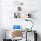Sorbus Floating Shelves for Wall Storage (55 Inch, 3 Pack, White) - Image 5