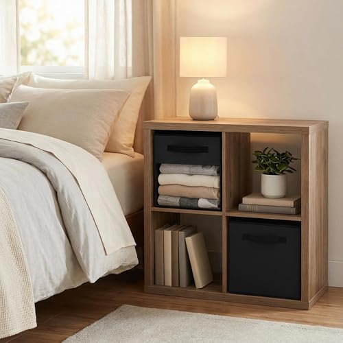 DECOMOMO Storage Bins, Cube Storage Bin with Window - Image 6