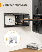 Perlegear in-Wall Cable Management Kit, TV Cord Hider for Wall Mounted TV and Speakers, Power and Low Voltage Wire Management. Includes Drill Template, Dust Bag and Drill Attachment for Easy Install - Image 3