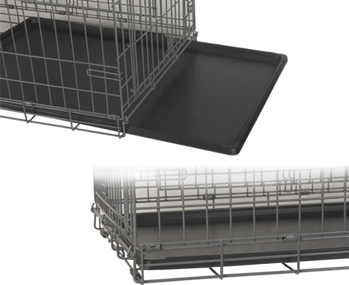 Dog Crate Tray Replacement, 35-Inch Reinforced Chew-Resistant Pan - Image 4