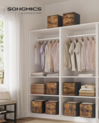 SONGMICS Storage Cubes, Set of 8, 11-Inch Foldable Closet Organizers - Image 2