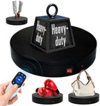 15.8In Remote Motorized Electric Turntable Rotating Display Stand Rotating Platform Photography Turntable motorized lazy susan base giratoria para for Photography,3D Scanner,(Load Range:132~400lbs) by ComXim