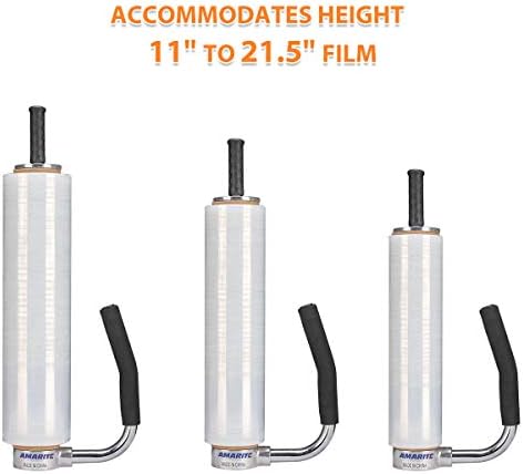 Shrink Wrap Handle, 11-21.5 Inch Stretch Wrap Dispenser with Cutter - Image 3