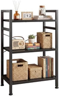 DUMOS 3 Tier Bookshelf, Home Office Bookcase Shelf Storage Organizer by DumosLifestyle