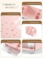Large Makeup Organizer Countertop for Vanity Skincare Organizers - Image 2