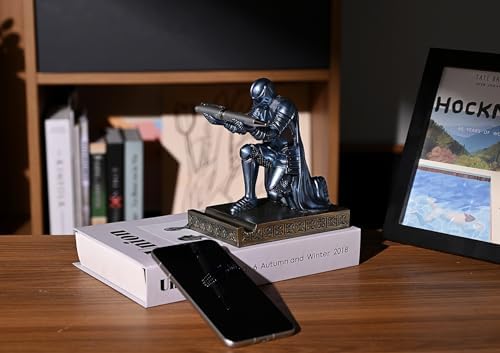 Windbreaker Soldier Knight Pen Holder Personalized Desk Accessory Blue - Image 4