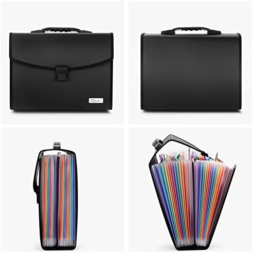 Uquelic 26 Pockets Expanding File Folder, Accordion Document Organizer - Image 5