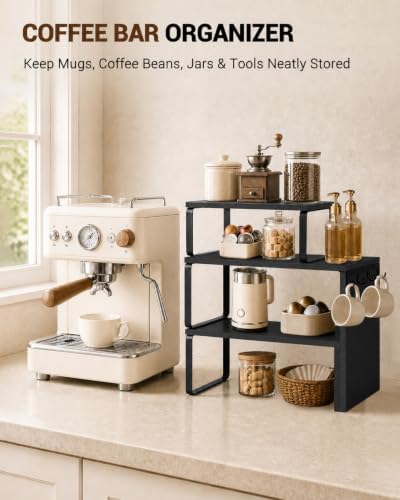 Kitchen Countertop Organizer, Counter Shelf for Corners Coffee Bars Pantry - Image 7