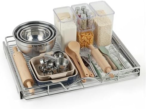 HOLDN’ STORAGE Pull Out Cabinet Organizer, 28”W x 21”D Cabinet Drawer by HOLDN%E2%80%99STORAGE