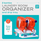 Skywin Laundry Detergent Holder Shelf for Laundry Room - 1 Pack - White - Image 3