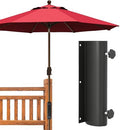 EliteShade USA Patio Umbrella Mount for Deck Railing, Heavy Duty Full Aluminum Rust-Free Outdoor Umbrella Holder, Umbrella Base Stand for Balcony Handrail, Yard Porch Fence Fits 1.5"-1.9" Poles by EliteShade