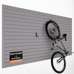 FRAYSCENT Slat Wall Paneling Garage Slat Wall Storage Systems Slatwall Panels Power Tool Organizer Wall Mount, PVC Garage Storage & Organization Products Slate Board (Grey, 4ft x 8ft) by FRAYSCENT