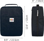 JAKAGO 274 Slots Colored Pencil Case Large Capacity Pen Holder for Artist Painter Zipper Organizer Bag for Marker Highlighter Storage Case for Office Sketch Travel Supplies(Blue) - Image 2