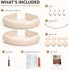 Corner Shower Caddy Suction Cup, Removable Bath Organizer Shelf - Image 6