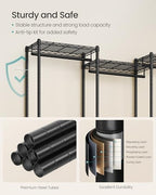 SONGMICS Closet Organizers and Storage, Clothes Rack with Shelves - Image 5
