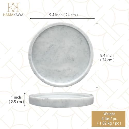 Italian Natural Marble Bathroom Vanity Tray - Image 3