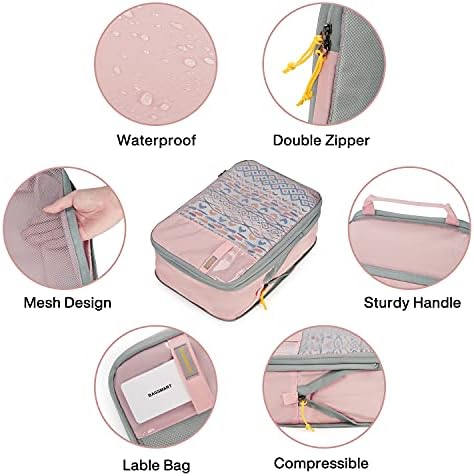 BAGSMART Compression Packing Cubes for Travel Essentials - Image 6