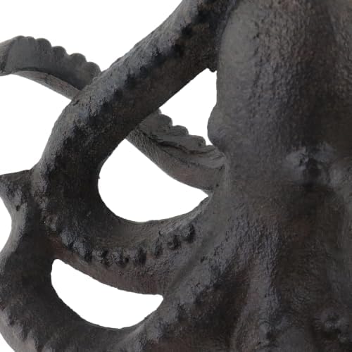 18.31" Rustic Octopus Toilet Paper Holder,Metal - Image 5