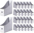 Kraft Magazine File Holder Document Folders Organizer 24 Pack by Voittozege