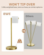 BWE Bathroom Toilet Paper Holder Stand Brushed Gold SUS304 Stainless Steel - Image 4