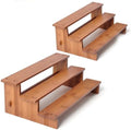 JinDoWin 2 Pack Spice Rack Organizer for Cabinets,Countertop & Pantries by JinDoWin