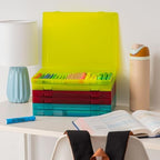 IRIS USA File Box |Made in USA| Fits 8.5"x11" A4 Paper, (6-Pack) - Multi - Image 3