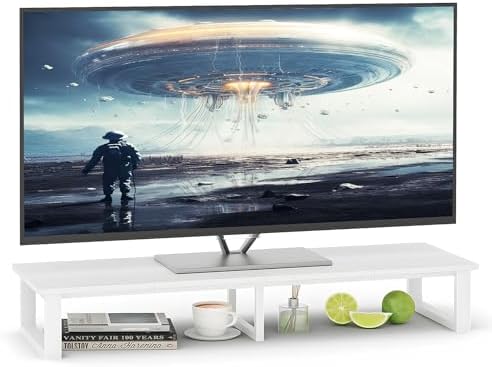 aboxoo 45" TV Riser for 32-60 inch TV, TV Shelf with Steel Legs by aboxoo