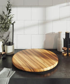 Lipper International 18-Inch Lazy Susan Kitchen Storage, Acacia - Image 6