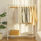 JS Hanger Padded Hangers - 17 Inch Extra Large Heavy Duty Fabric Covered Coat Hangers No Shoulder Bump for Women Clothes, Sweaters, Dresses, Clothing, Weddings, Lingerie Pack of 10, Golden - Image 2